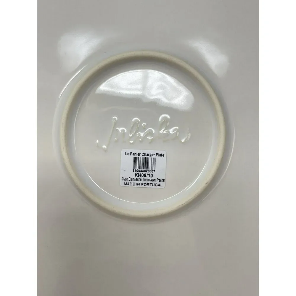 Juliska LE PANIER Whitewash Charger Chop Service Plate 13 3/4
